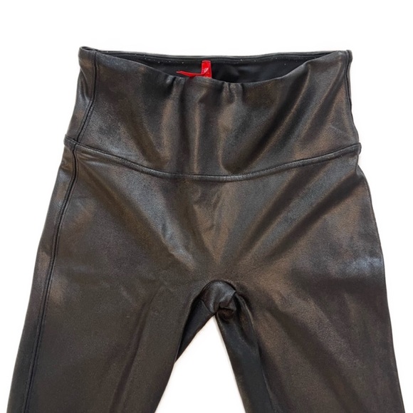 Spanx Faux Leather Leggings for Women, Size Small Black - Picture 5 of 10